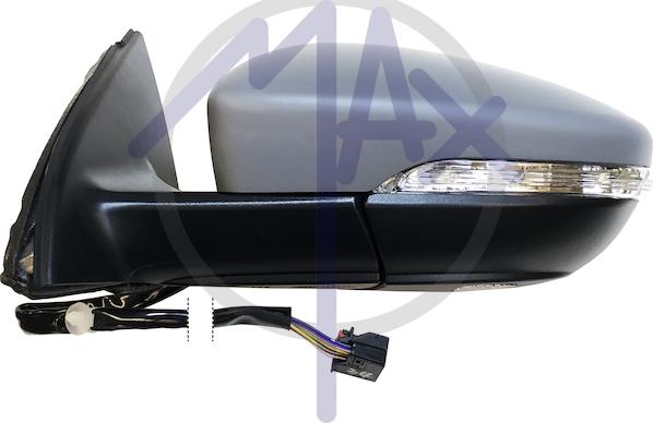 MAX MVW129-L - Outside Mirror car-mod.net