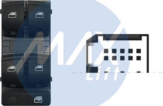 MAX SAD106 - Switch, window regulator car-mod.net