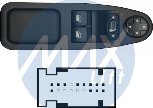 MAX SFT115 - Switch, window regulator car-mod.net