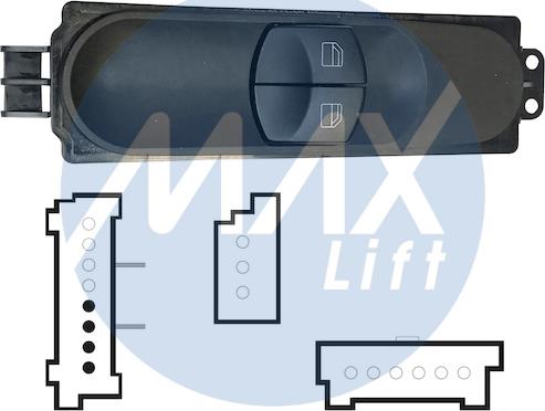 MAX SMB105 - Switch, window regulator car-mod.net