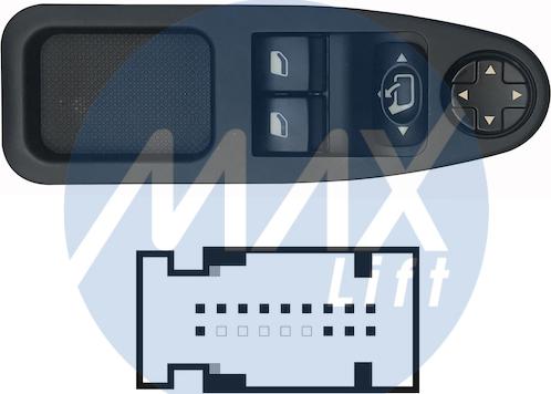 MAX SPG109 - Switch, window regulator car-mod.net