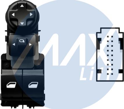 MAX SPG116 - Switch, window regulator car-mod.net