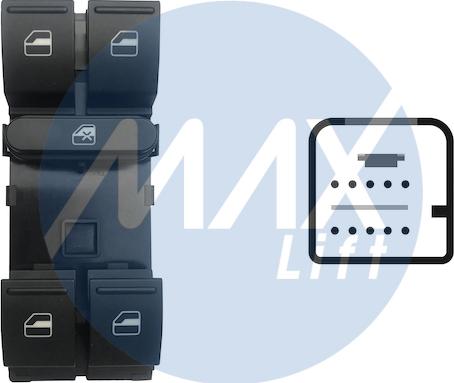 MAX SVW100 - Switch, window regulator car-mod.net