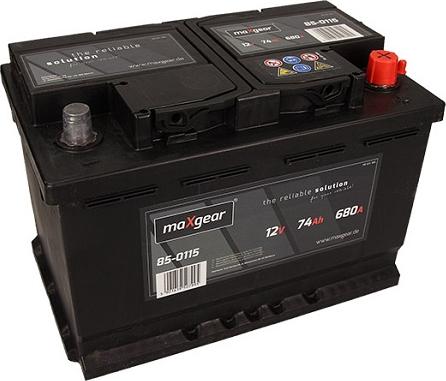 Maxgear 574104068 D722 - Starter Battery car-mod.net