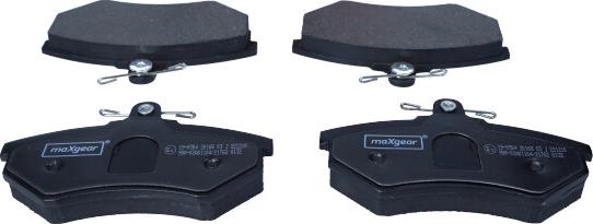 Maxgear 19-0504 - Brake Pad Set, disc brake car-mod.net
