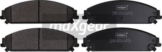 Maxgear 19-2890 - Brake Pad Set, disc brake car-mod.net