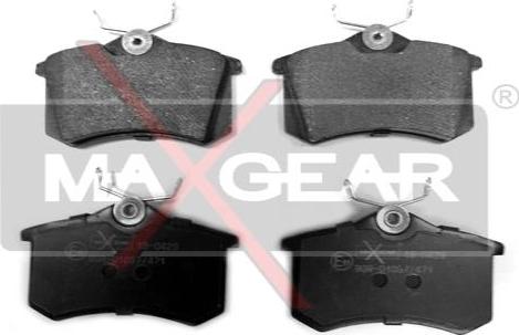 Maxgear 19-0429 - Brake Pad Set, disc brake car-mod.net