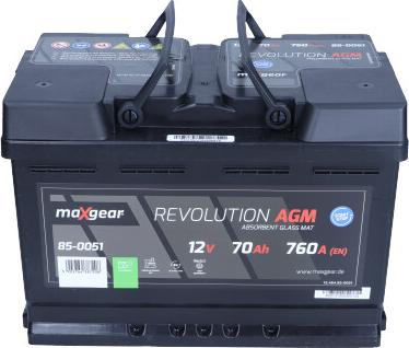 Maxgear 85-0051 - Starter Battery car-mod.net