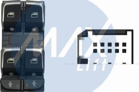 MAX SAD107 - Switch, window regulator car-mod.net