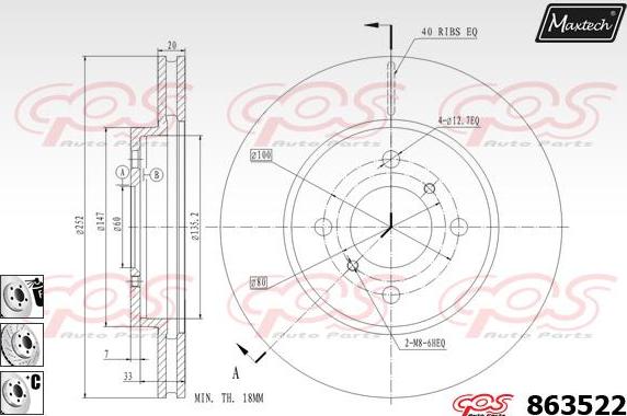 Maxtech 5271042 - Steering Knuckle, wheel suspension car-mod.net