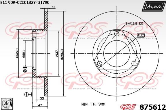 Maxtech 5271022 - Steering Knuckle, wheel suspension car-mod.net