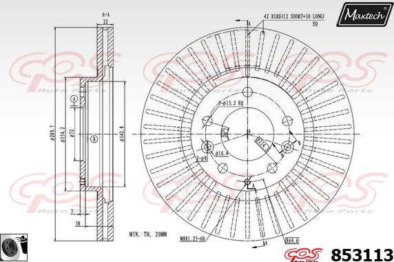 Maxtech 5271074 - Steering Knuckle, wheel suspension car-mod.net