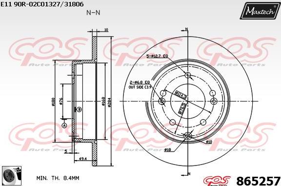 Maxtech A0102005 - Repair Set, piston / sleeve car-mod.net