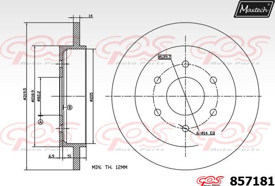 Maxtech A0102001 - Repair Set, piston / sleeve car-mod.net