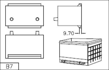 Mchanix MCX-55D26R - Starter Battery car-mod.net