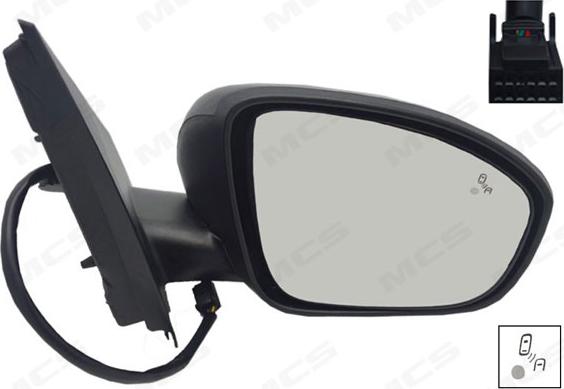 MCS 334922 - Outside Mirror car-mod.net