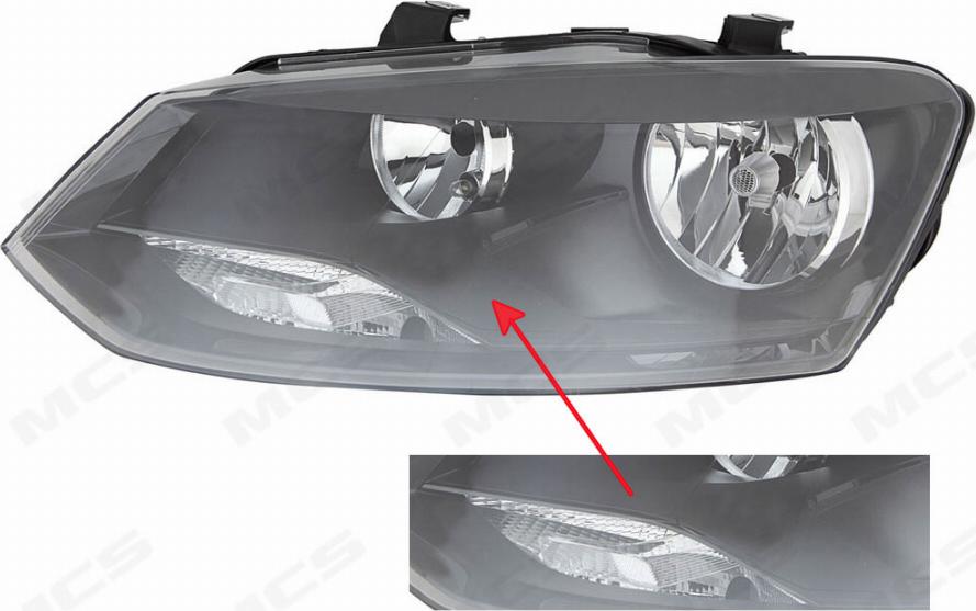 CARRO 038705154 - Headlight car-mod.net