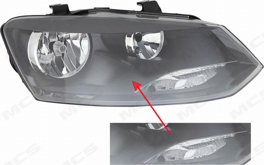 CARRO 038705153 - Headlight car-mod.net