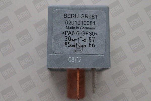 MDR BER-GR081 - Relay, glow plug system car-mod.net
