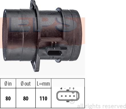 MDR EPS-1991 446 - Air Mass Sensor car-mod.net