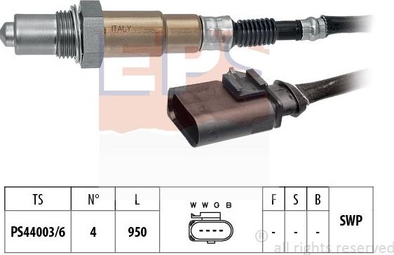 MDR EPS-1998 498 - Oxygen, Lambda Sensor car-mod.net