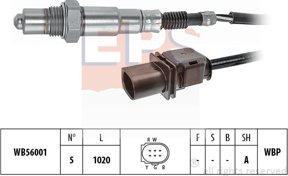 MDR EPS-1998 400 - Oxygen, Lambda Sensor car-mod.net