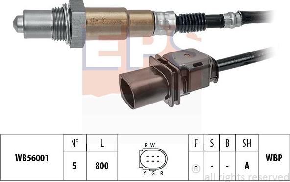 MDR EPS-1998 429 - Oxygen, Lambda Sensor car-mod.net