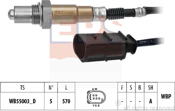 MDR EPS-1998 545 - Oxygen, Lambda Sensor car-mod.net