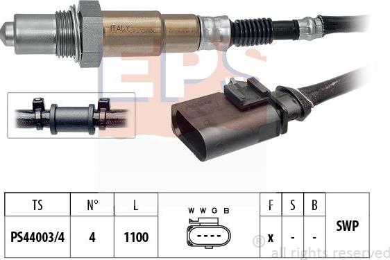 MDR EPS-1998 503 - Oxygen, Lambda Sensor car-mod.net