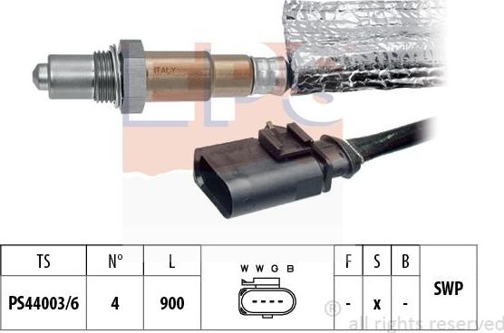 MDR EPS-1998 502 - Oxygen, Lambda Sensor car-mod.net