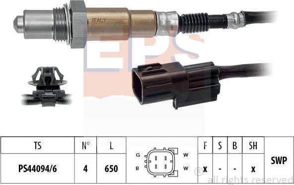 MDR EPS-1998 517 - Oxygen, Lambda Sensor car-mod.net