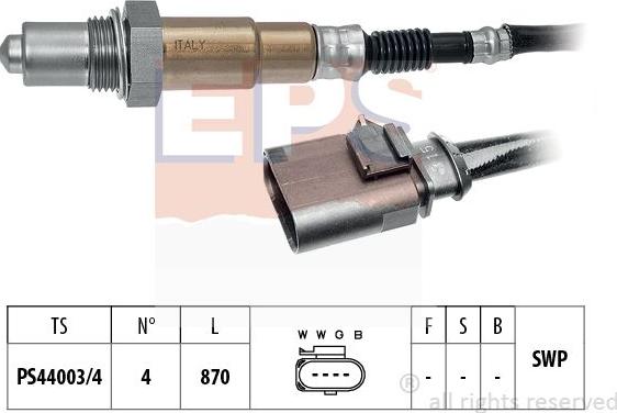 MDR EPS-1998 535 - Oxygen, Lambda Sensor car-mod.net