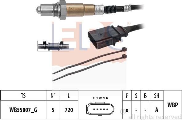 MDR EPS-1998 575 - Oxygen, Lambda Sensor car-mod.net