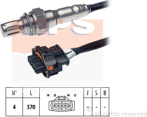 MDR EPS-1998 168 - Oxygen, Lambda Sensor car-mod.net