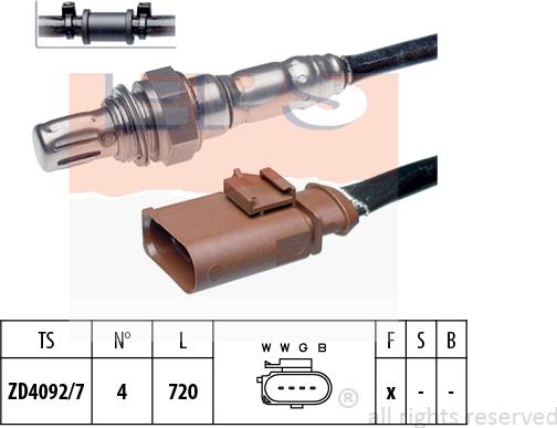 MDR EPS-1998 177 - Oxygen, Lambda Sensor car-mod.net