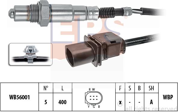 MDR EPS-1998 395 - Oxygen, Lambda Sensor car-mod.net