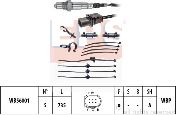 MDR EPS-1998 374 - Oxygen, Lambda Sensor car-mod.net