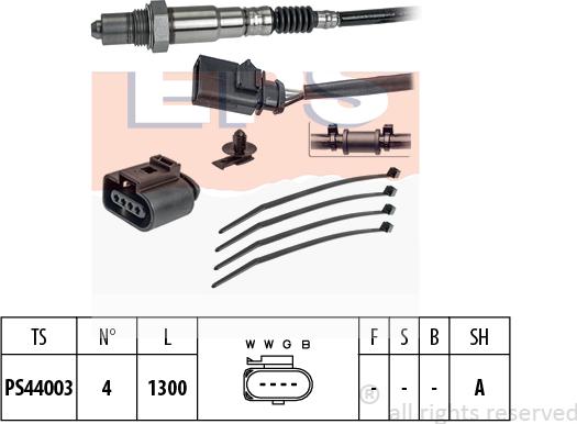 MDR EPS-1998 245 - Oxygen, Lambda Sensor car-mod.net