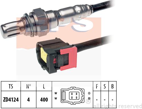 MDR EPS-1998 233 - Oxygen, Lambda Sensor car-mod.net