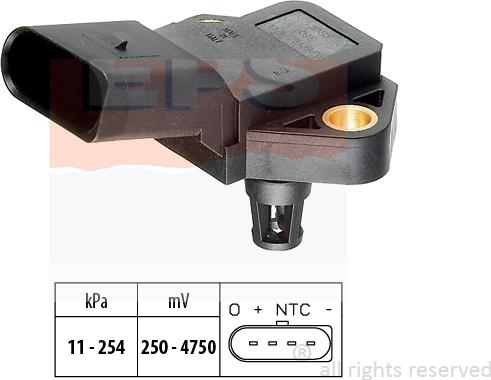 MDR EPS-1993 083 - Exhaust pressure Sensor car-mod.net
