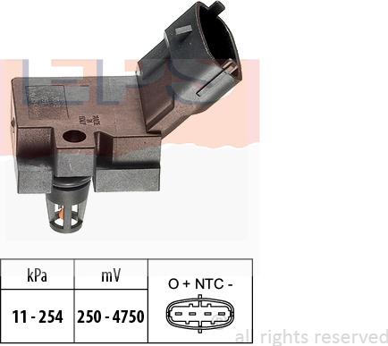 MDR EPS-1993 078 - Exhaust pressure Sensor car-mod.net
