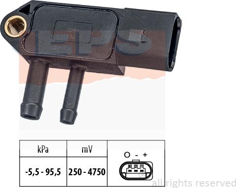 MDR EPS-1993 264 - Pressure Sensor, brake booster car-mod.net