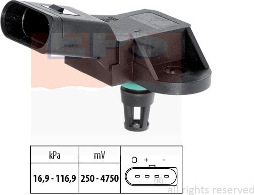MDR EPS-1993 226 - Pressure Sensor, brake booster car-mod.net