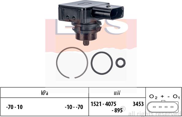 MDR EPS-1993 275 - Pressure Sensor, brake booster car-mod.net