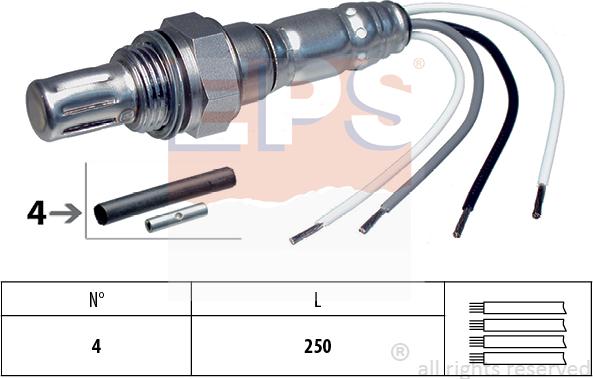 MDR EPS-1997 007 - Oxygen, Lambda Sensor car-mod.net
