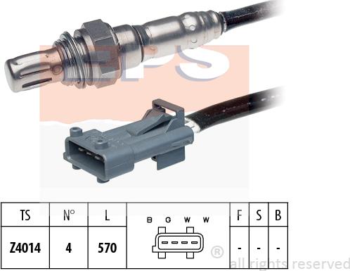 MDR EPS-1997 082 - Oxygen, Lambda Sensor car-mod.net