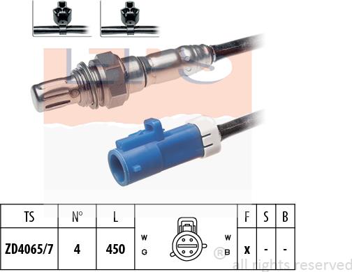 MDR EPS-1997 321 - Oxygen, Lambda Sensor car-mod.net