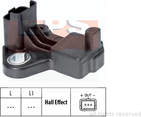 MDR EPS-1953 458 - Crankshaft position sensor, RPM car-mod.net