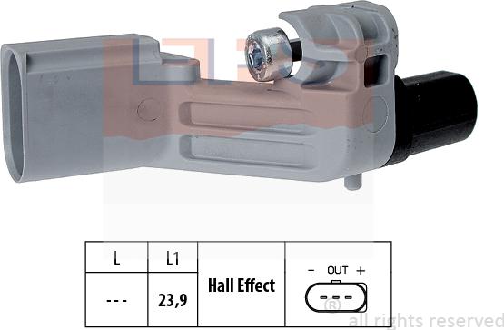 MDR EPS-1953 464 - Crankshaft position sensor, RPM car-mod.net