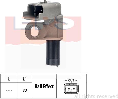 MDR EPS-1953 460 - Camshaft position Sensor car-mod.net